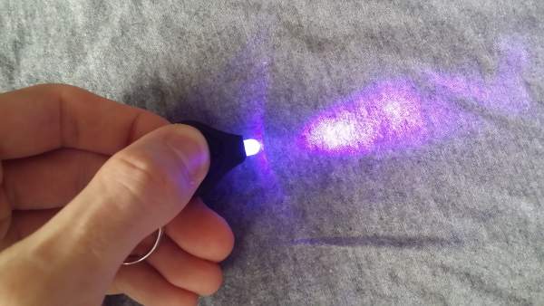 UV Keychain Light